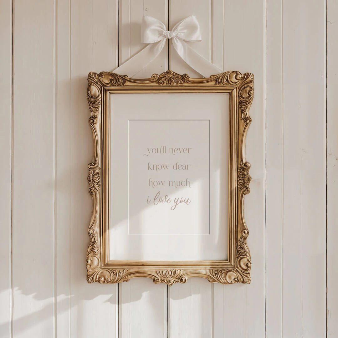 I Love You Digital Wall Art