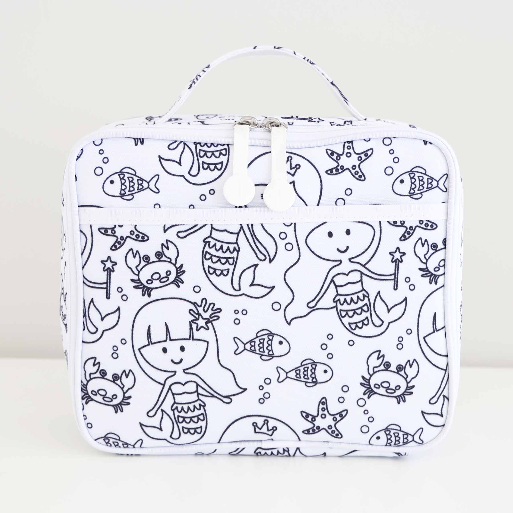 Kids Colorable Lunchbox | Mermaid Magic