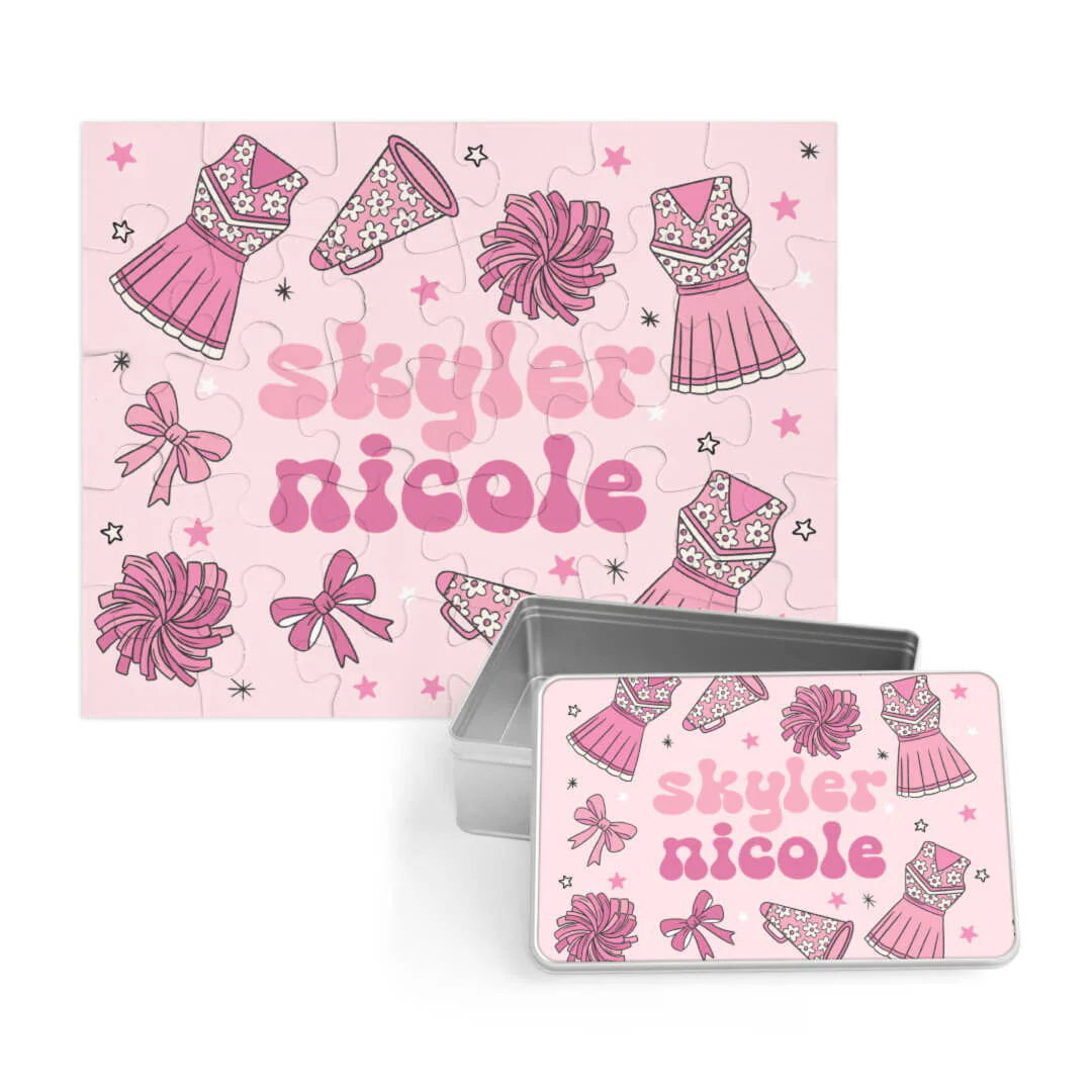 Kids Personalized 30 Piece Puzzle | Cheer Squad