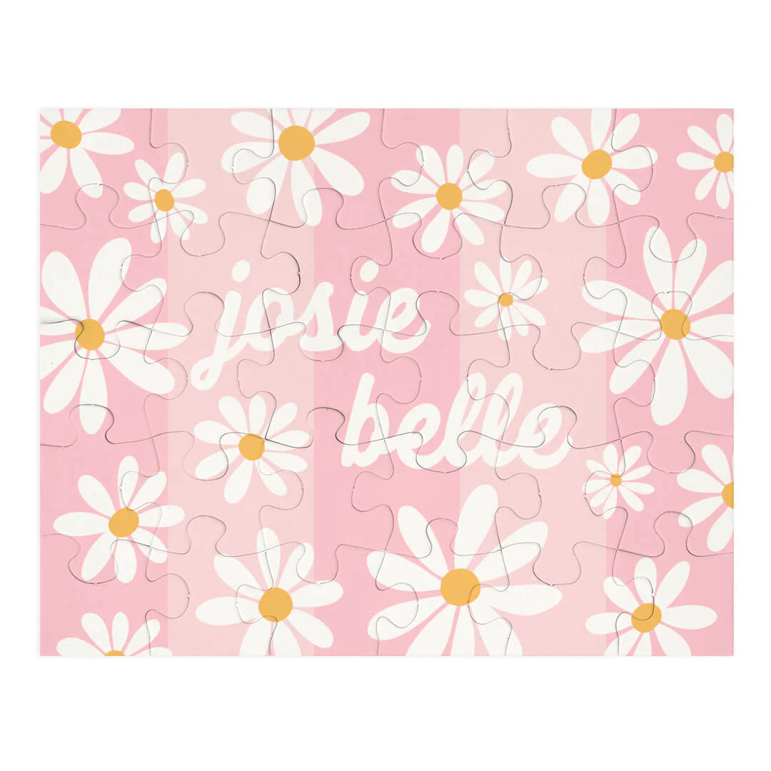 Kids Personalized 30 Piece Puzzle | Daisy Garden