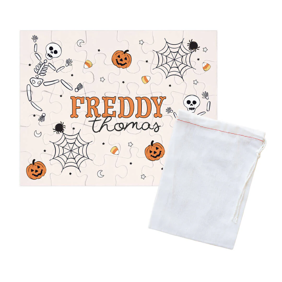 Kids Personalized 30 Piece Puzzle | Silly Skellies
