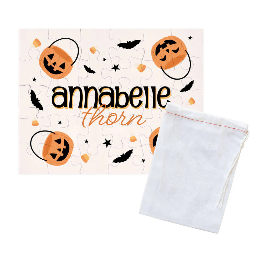 Kids Personalized 30 Piece Puzzle | Trick or Treat