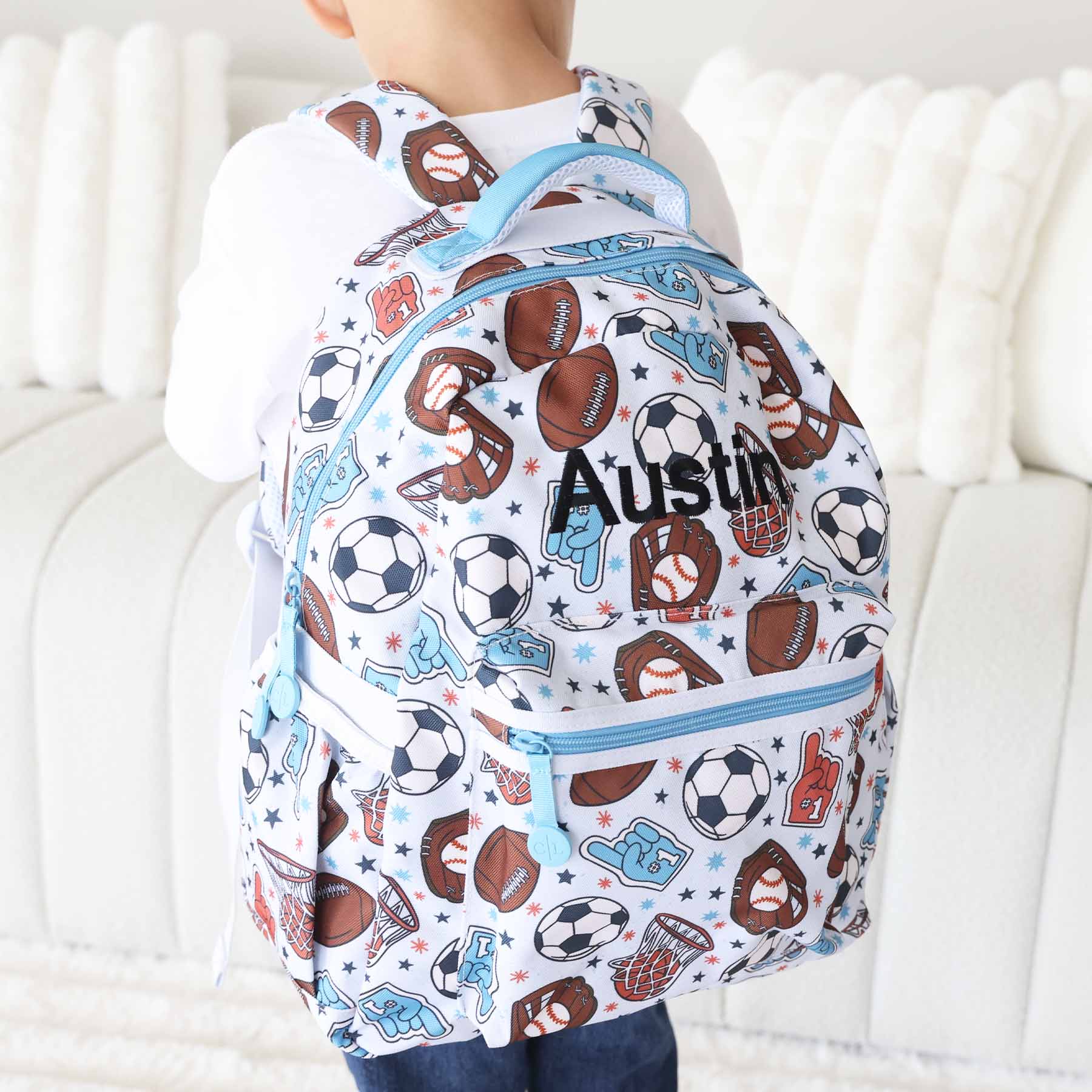 Kids Personalized Backpack | Half Time