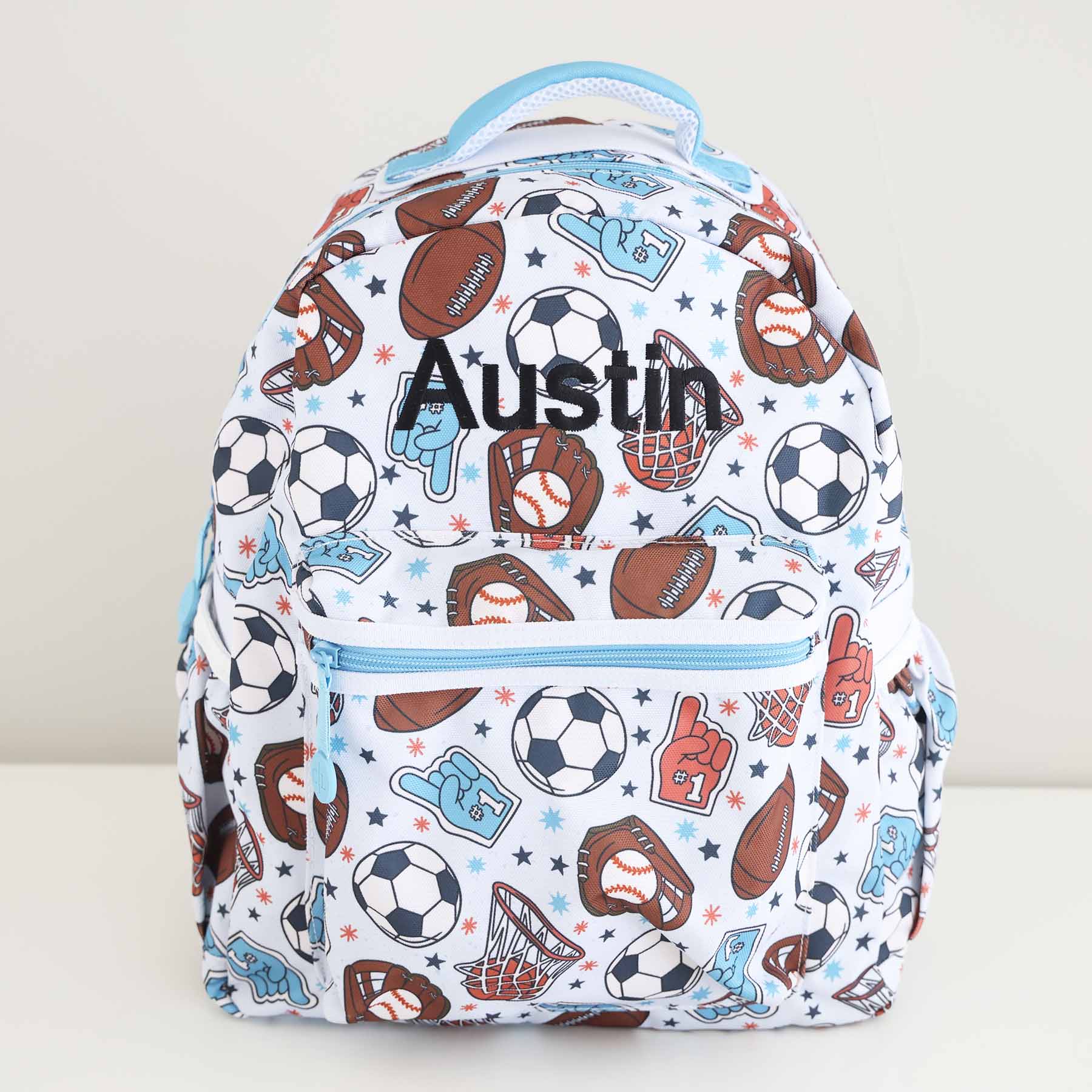 Kids Personalized Backpack | Half Time