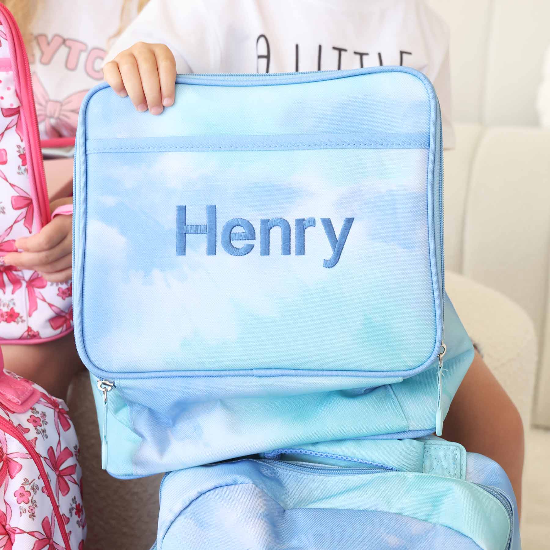 Kids Personalized Lunchbox | Tie-Dye Skies