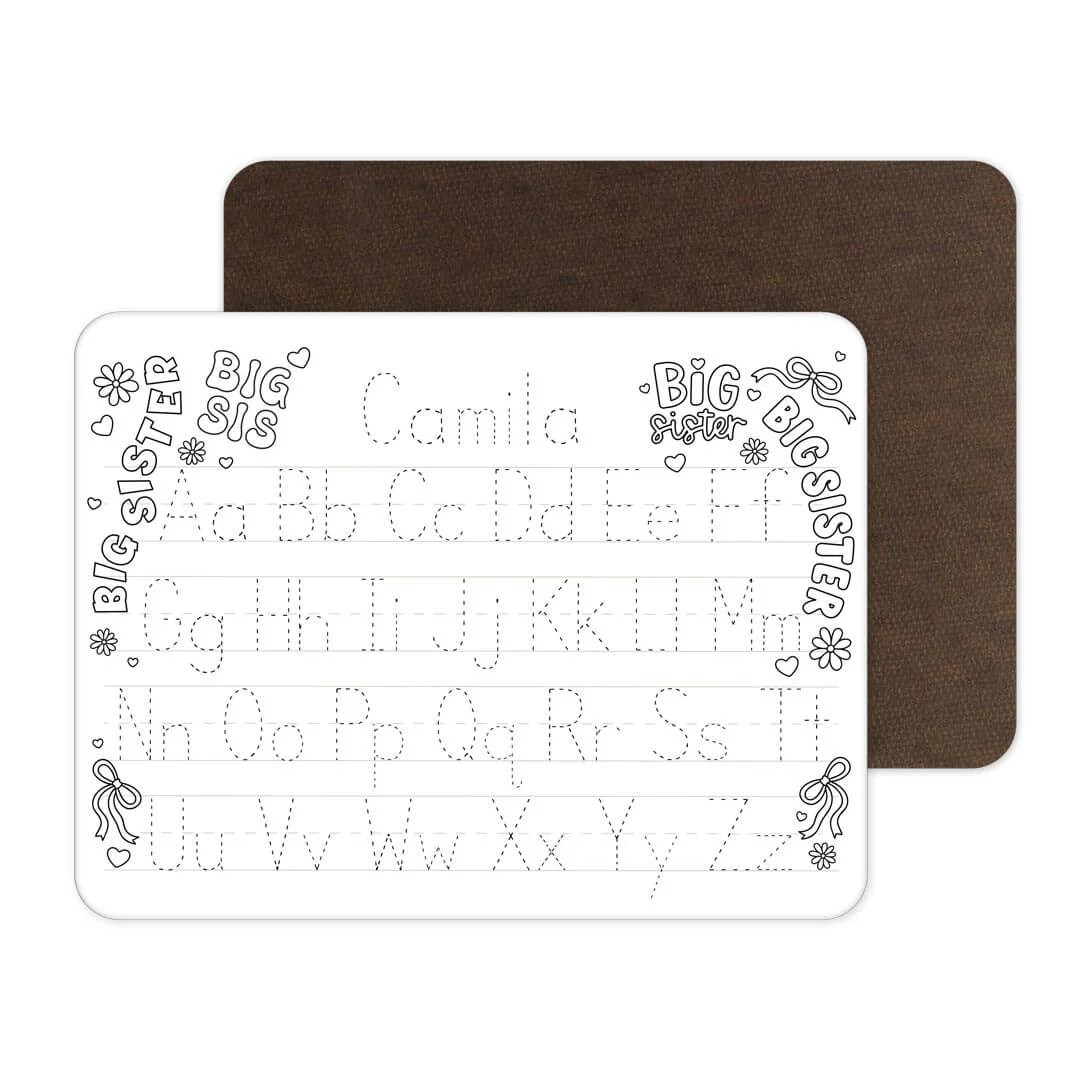 Kids Personalized Whiteboard | Big Sis