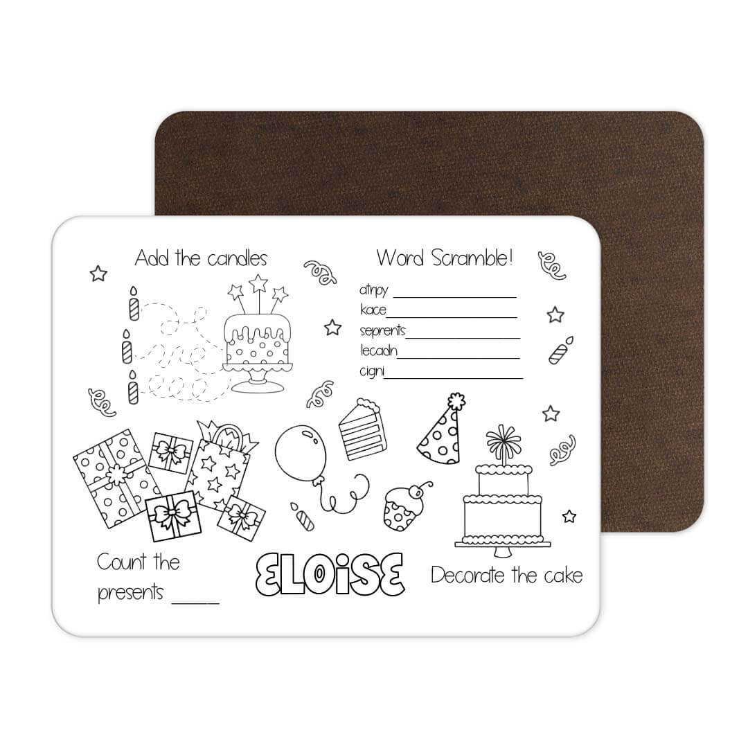 Kids Personalized Whiteboard | Birthday Celebration