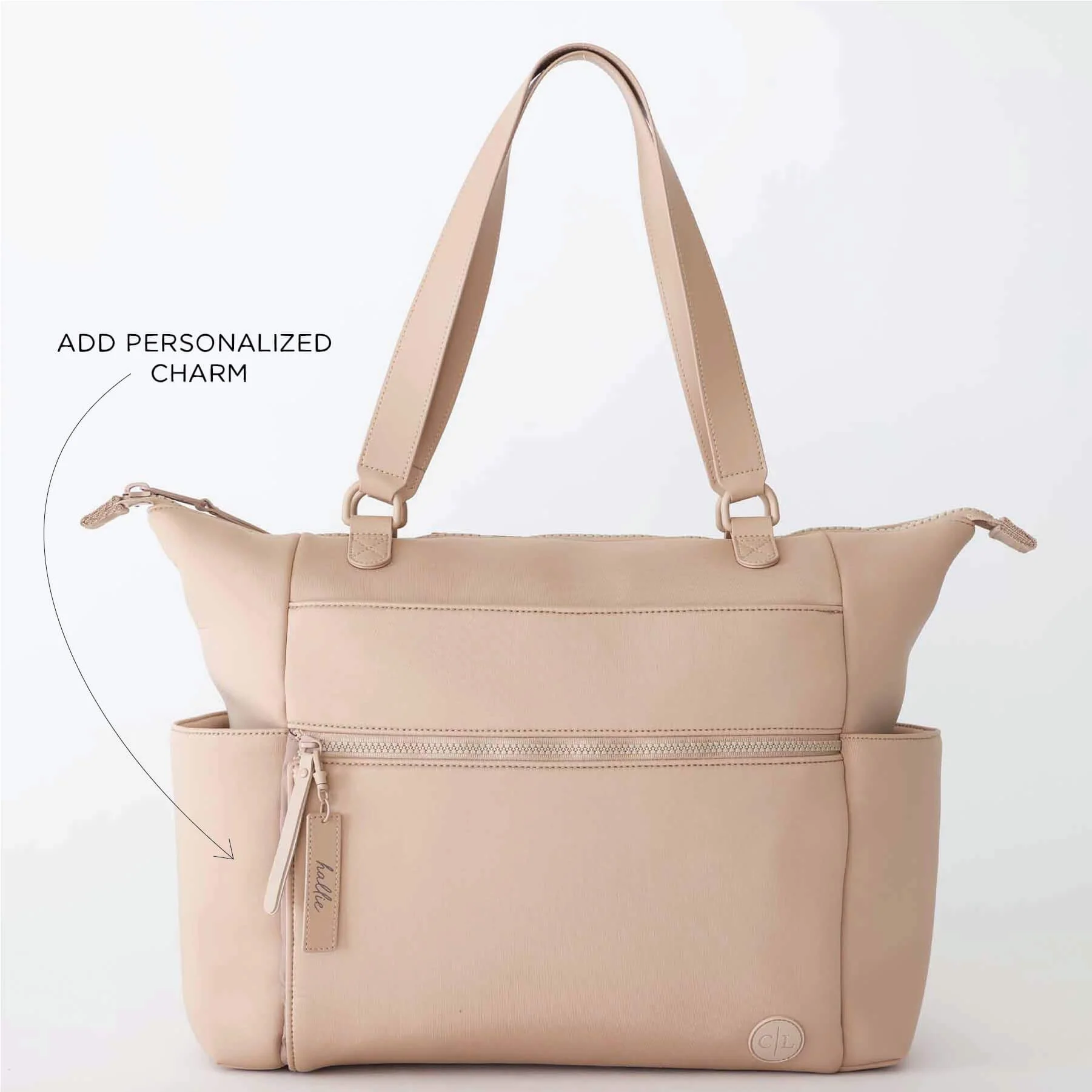 Lane Convertible Diaper Bag Tote | Fawn