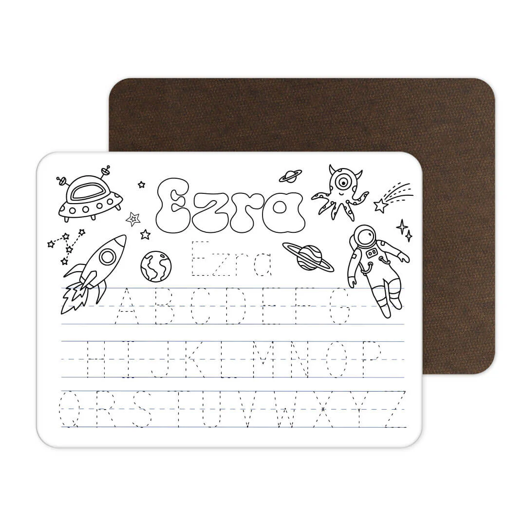 Kids Personalized Whiteboard | Blast Off