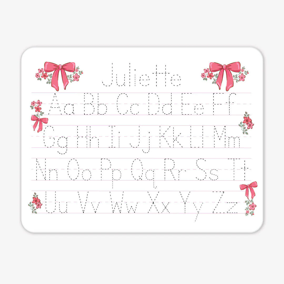Kids Personalized Whiteboard | Bow Besties