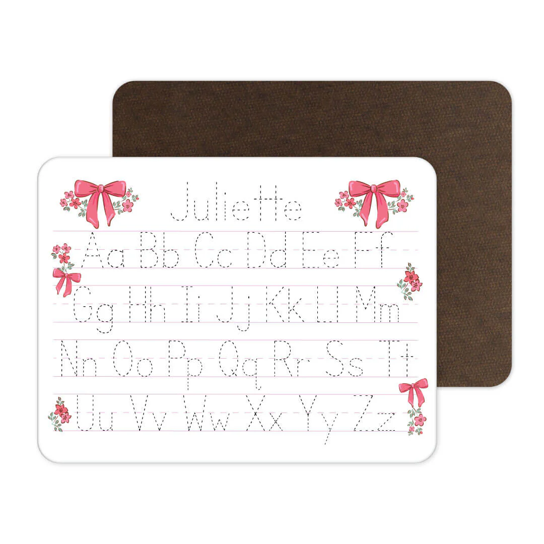 Kids Personalized Whiteboard | Bow Besties