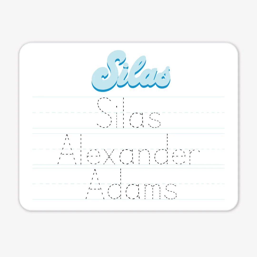Kids Personalized Whiteboard | Bubbly Blueberry