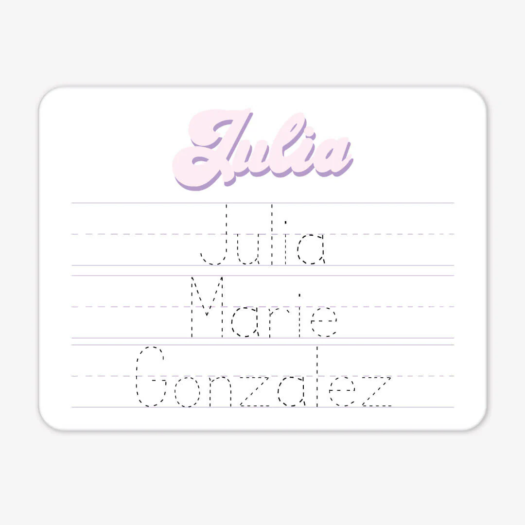 Kids Personalized Whiteboard | Bubbly Grape