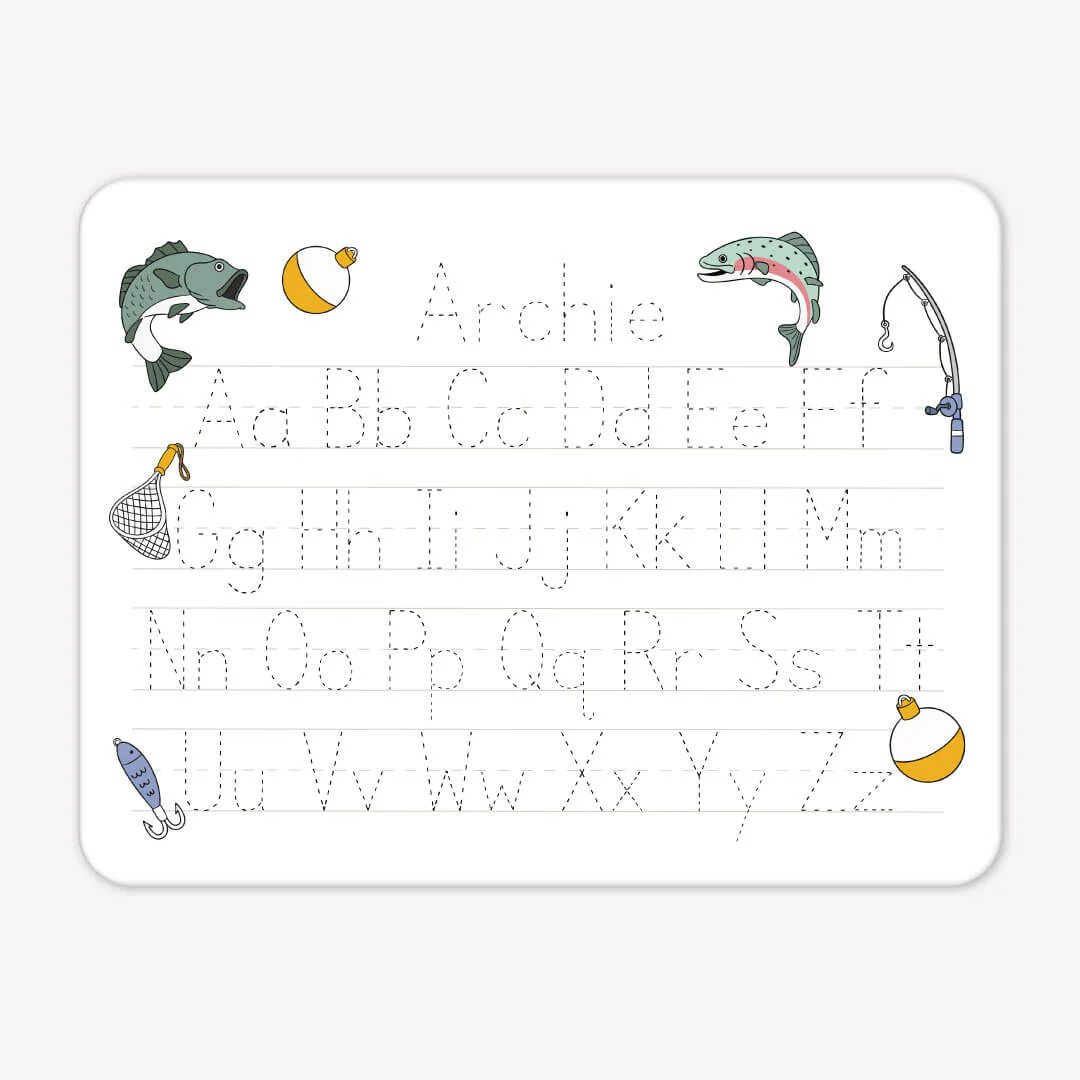 Kids Personalized Whiteboard | Catch of the Day
