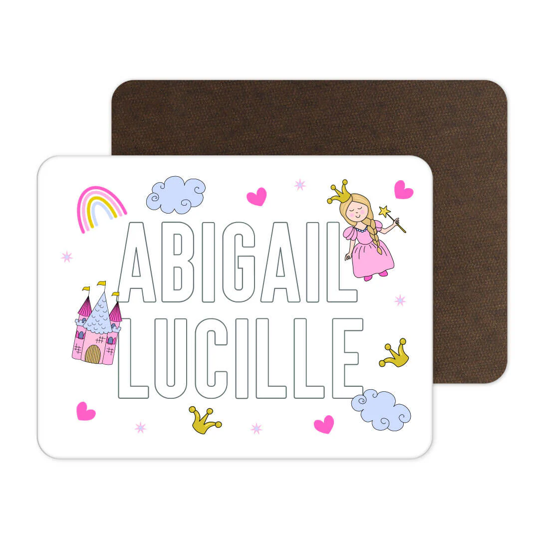 Kids Personalized Whiteboard | Once Upon A Time