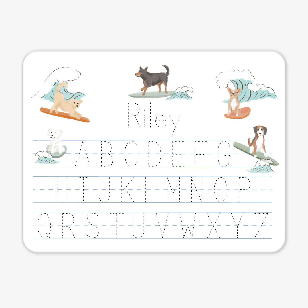 Kids Personalized Whiteboard | Paddle Pups