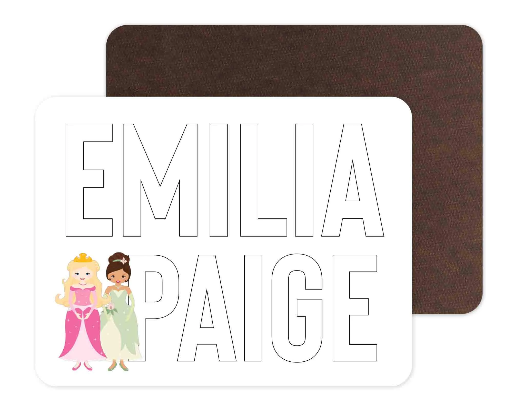 Kids Personalized Whiteboard | Pretty Princess