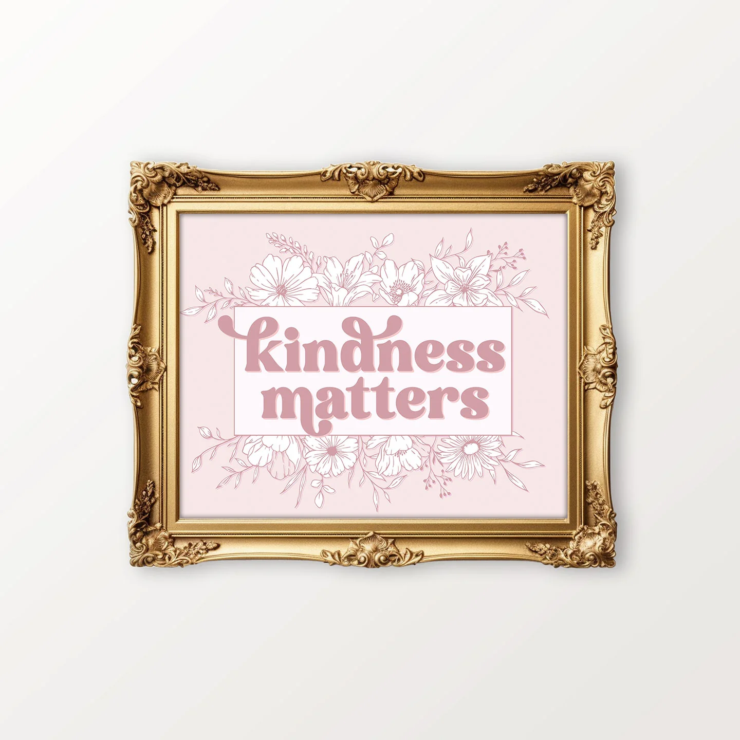 Kindness Matters Digital Wall Art