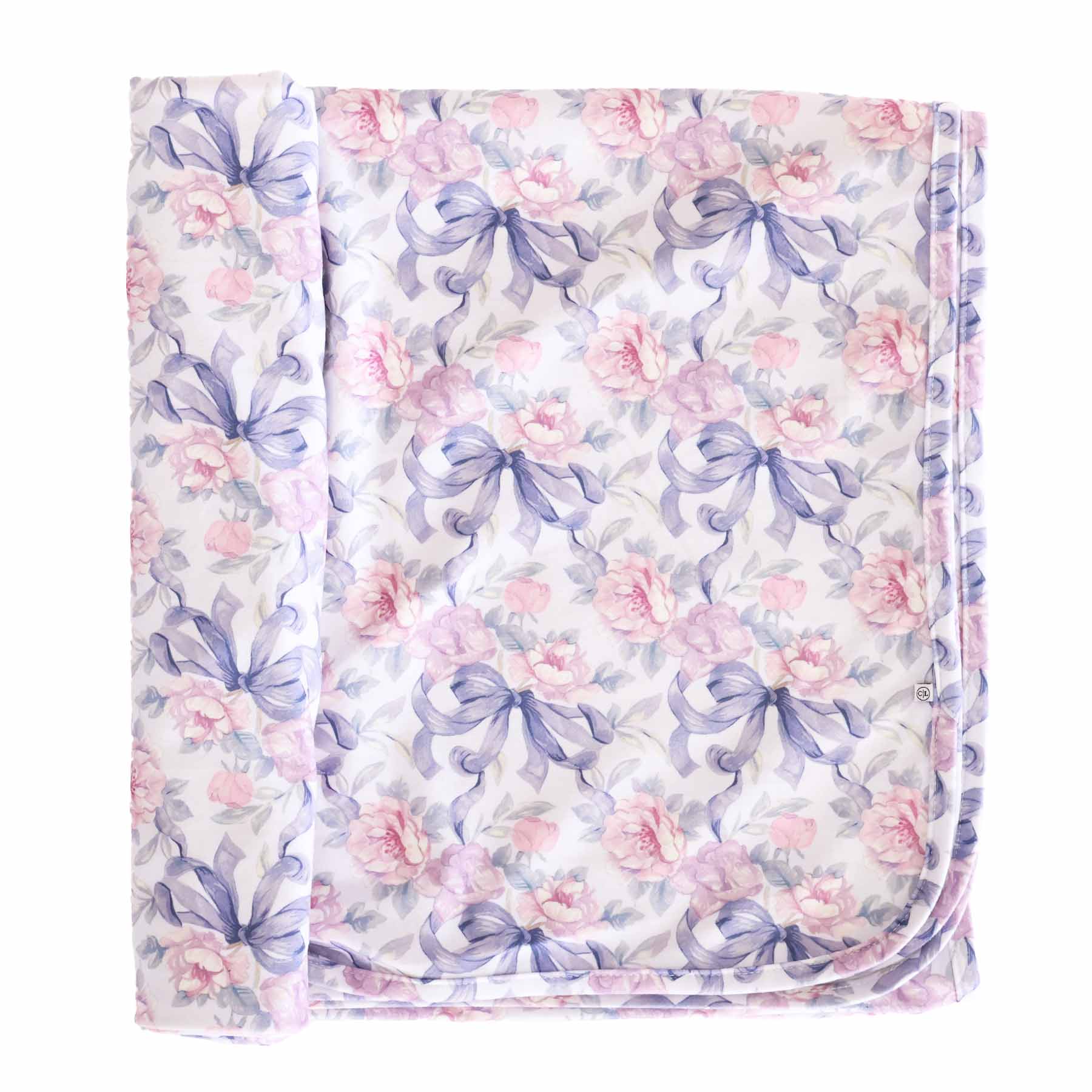 Leighton's Lavender Oversized Swaddle Blanket