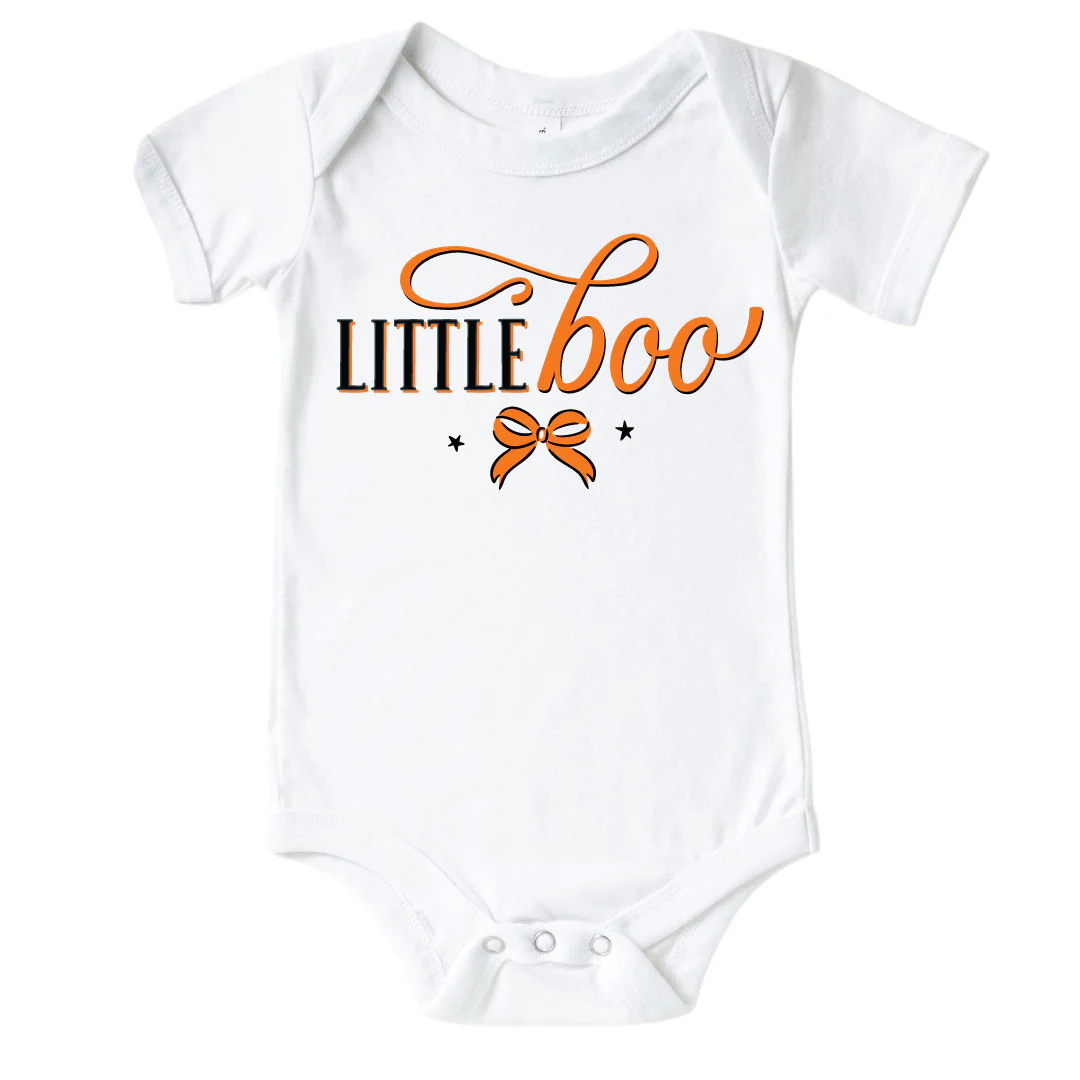 Little Boo Babe Graphic Bodysuit | White