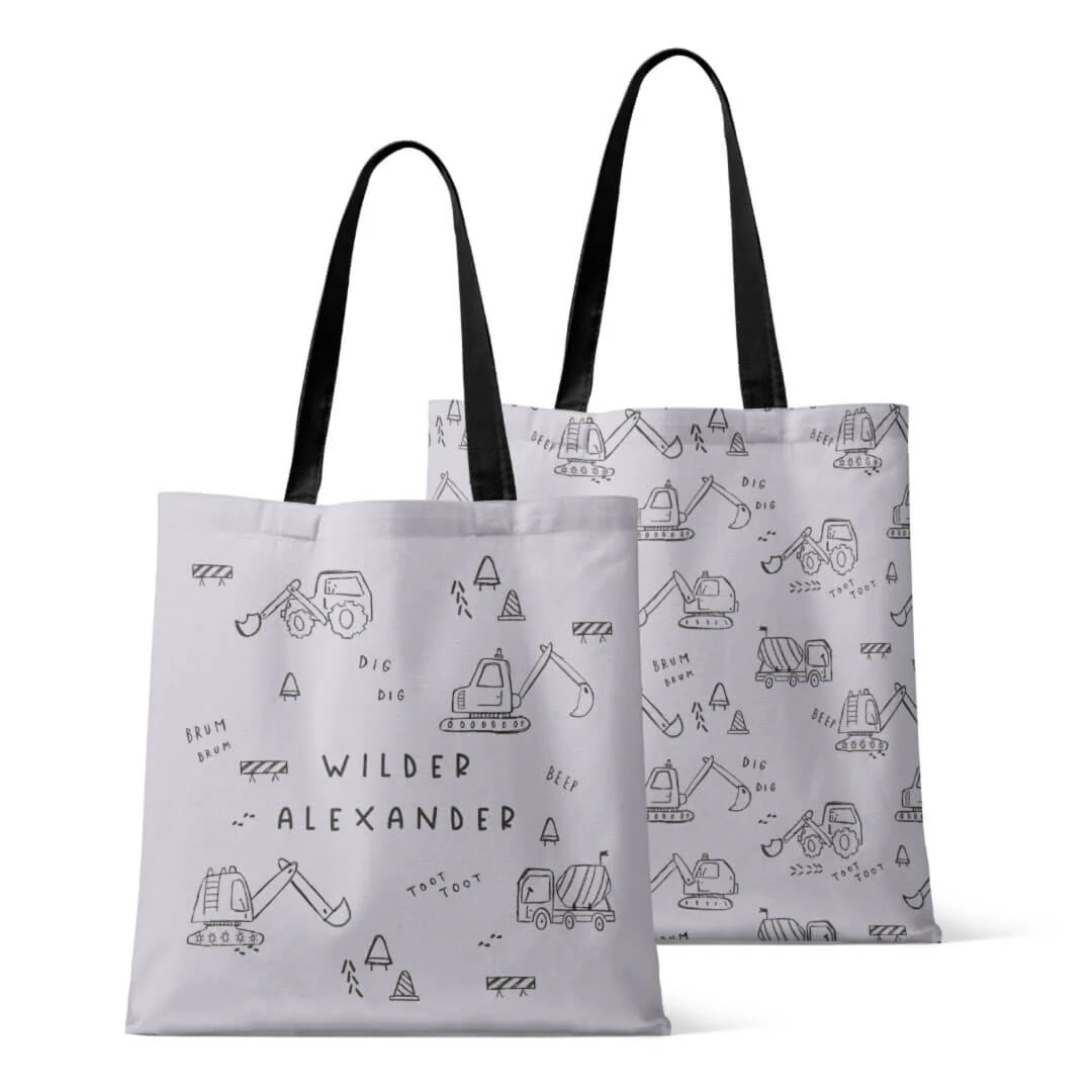 Personalized Tote Bags | Doodle Dozers