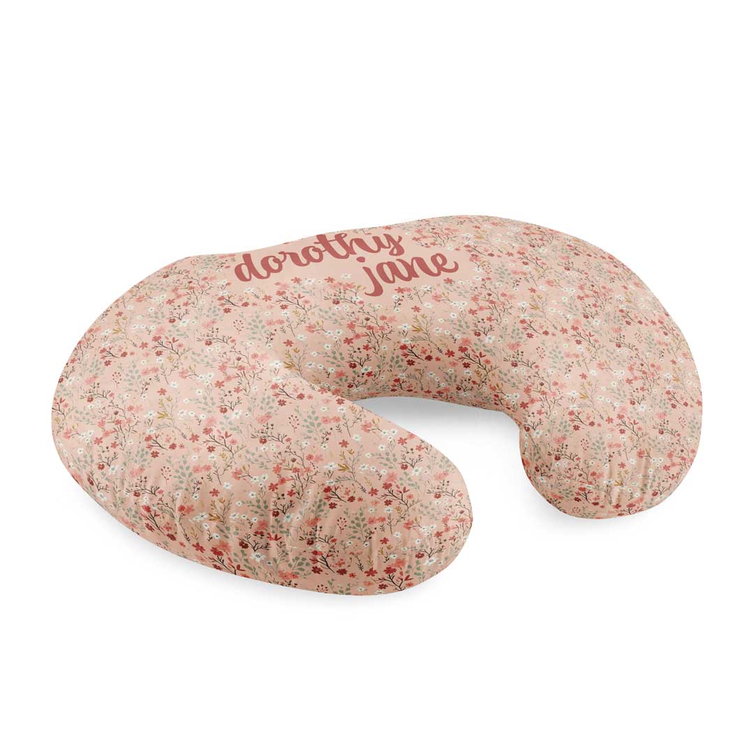 Personalized Nursing Pillow Covers | Autumn Blooms