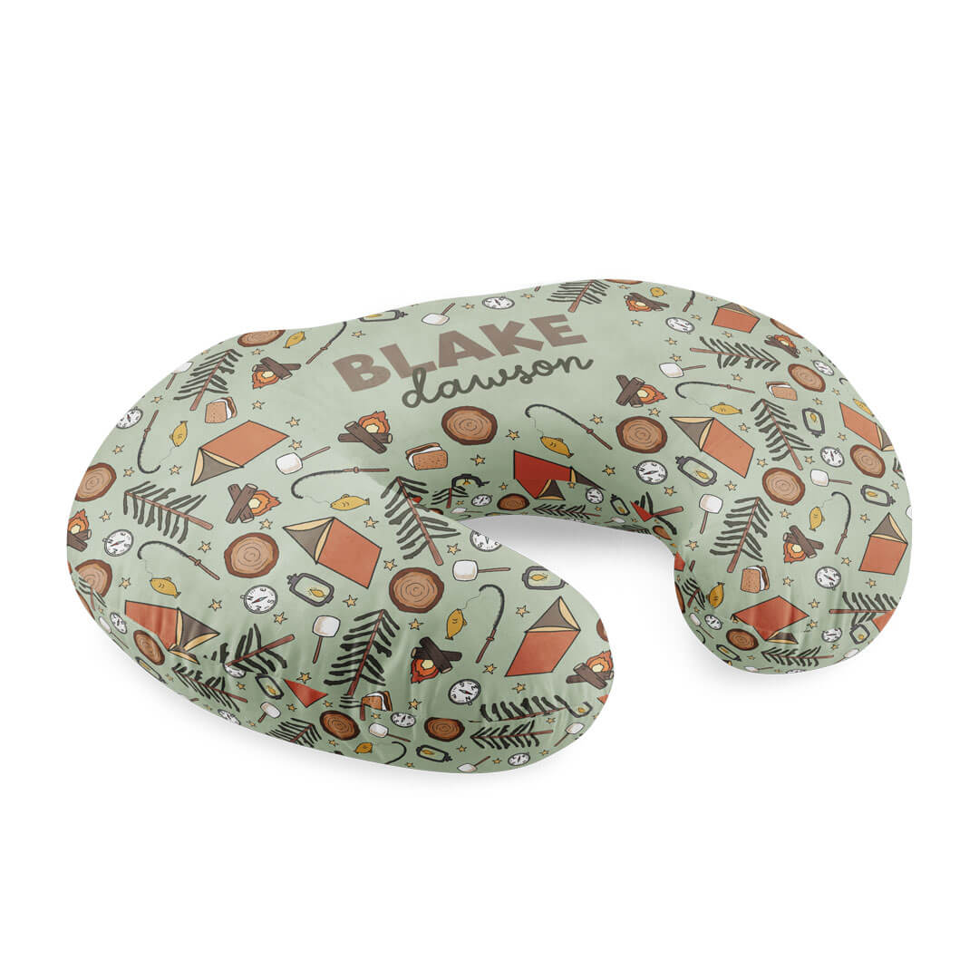 Personalized Nursing Pillow Covers | Cozy Camper