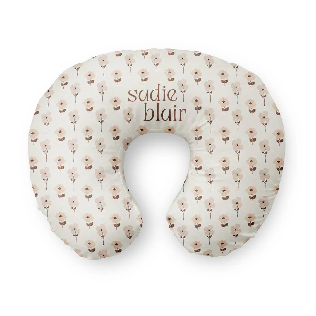 Personalized Nursing Pillow Covers | Vera's Vintage Floral