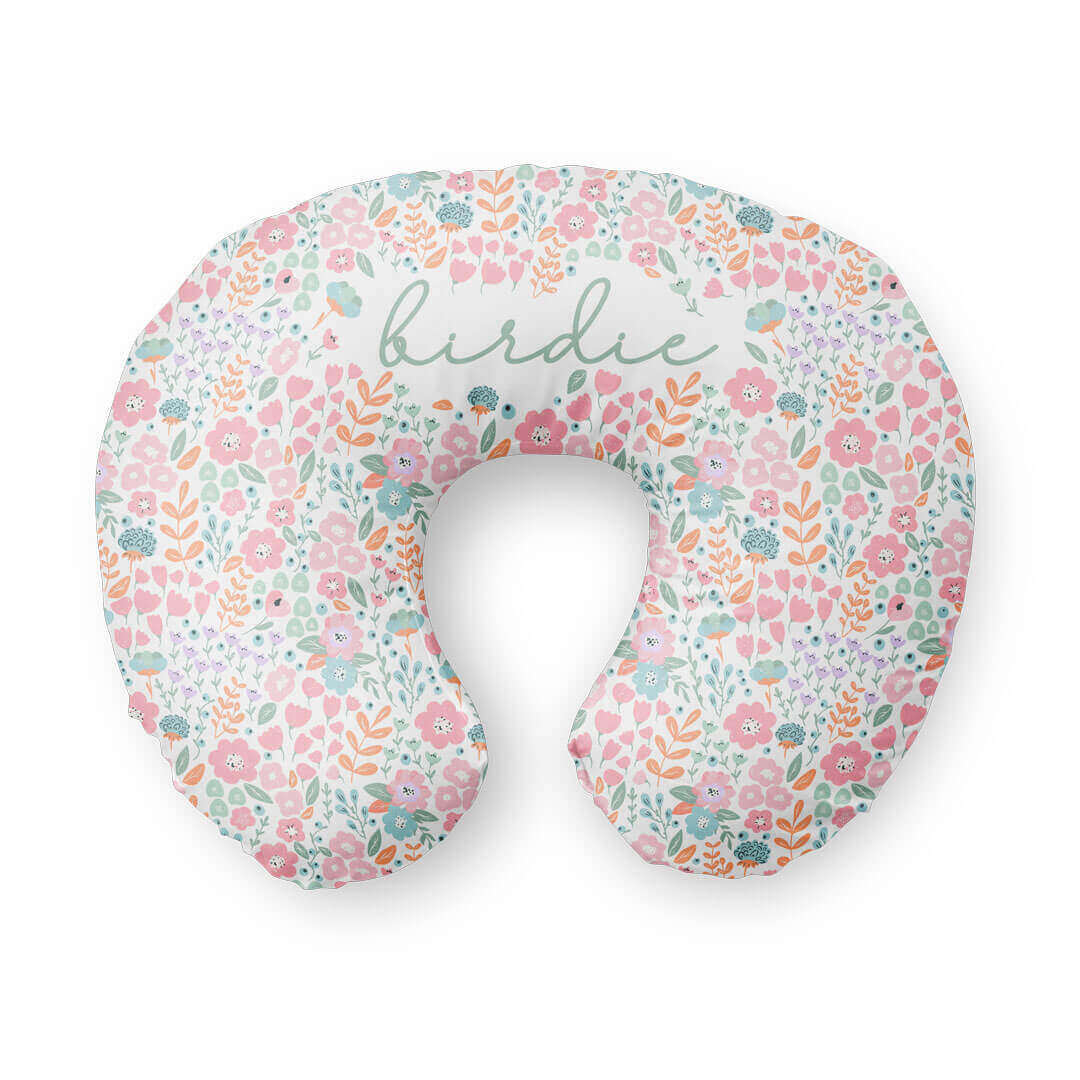 Personalized Nursing Pillow Covers | Willow's Whimsy Floral