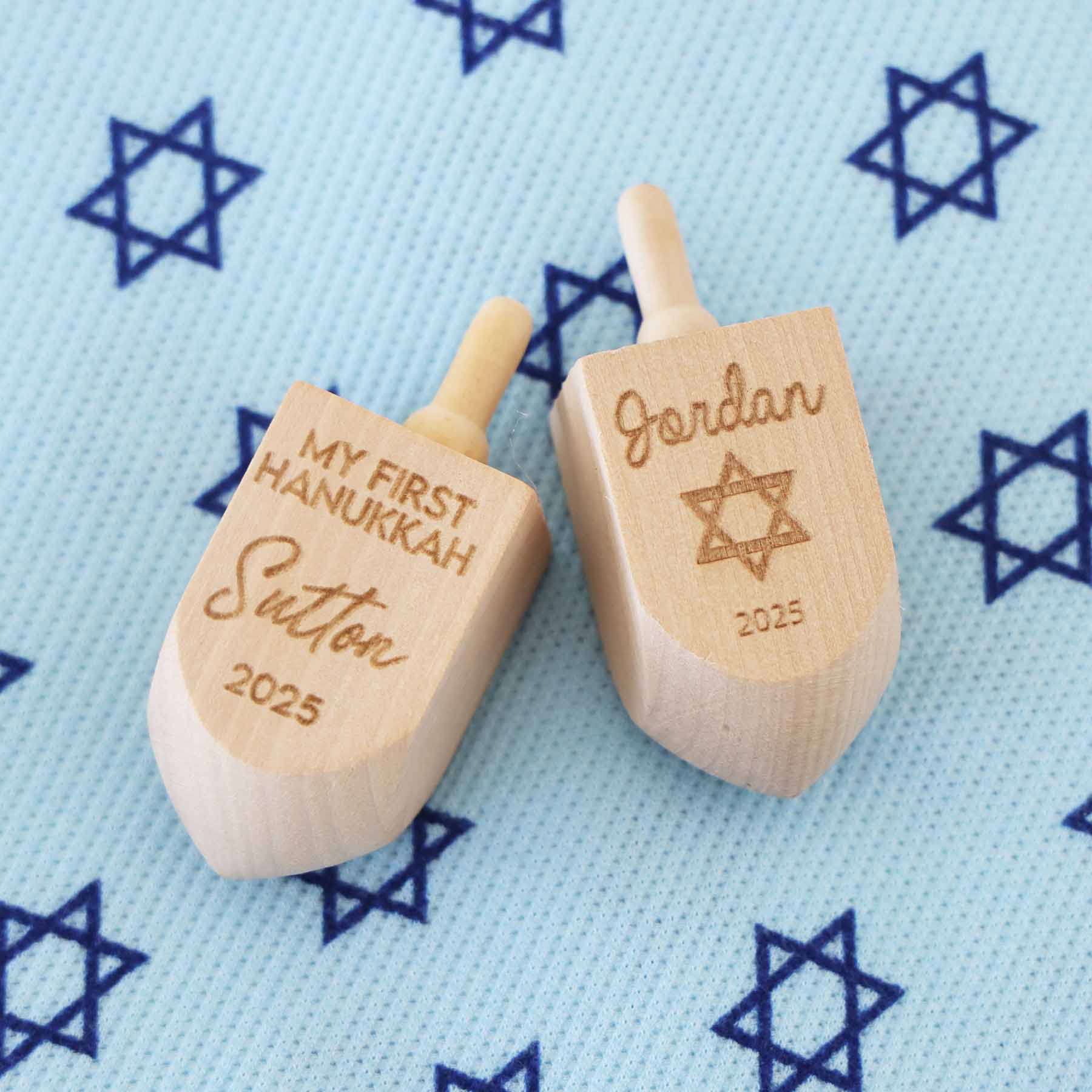 Personalized Wooden Dreidel