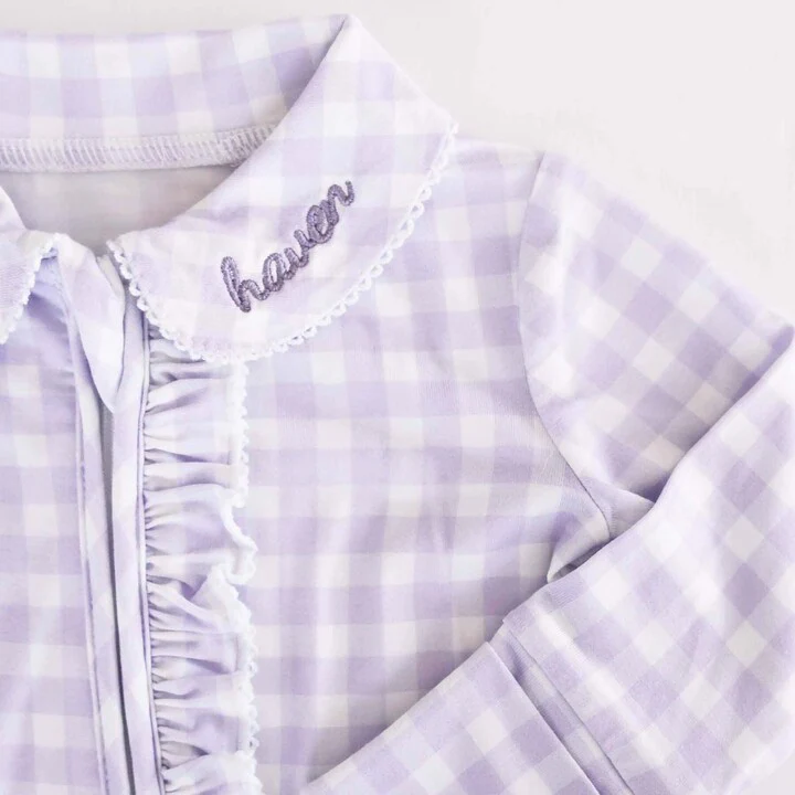 13184-peter-pan-collar-ruffle-zipper-footie-lilac-gingham-1.jpg