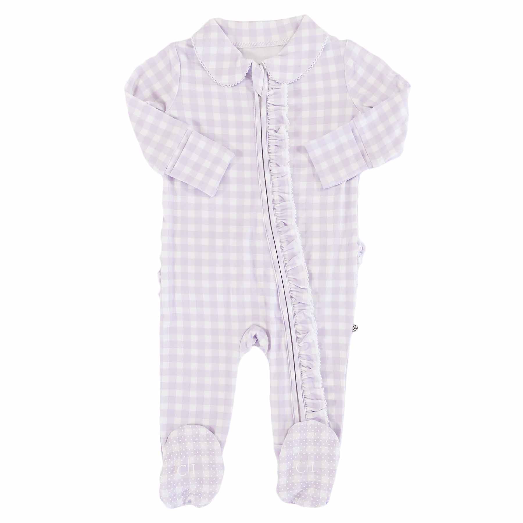 13184-peter-pan-collar-ruffle-zipper-footie-lilac-gingham-1.jpg