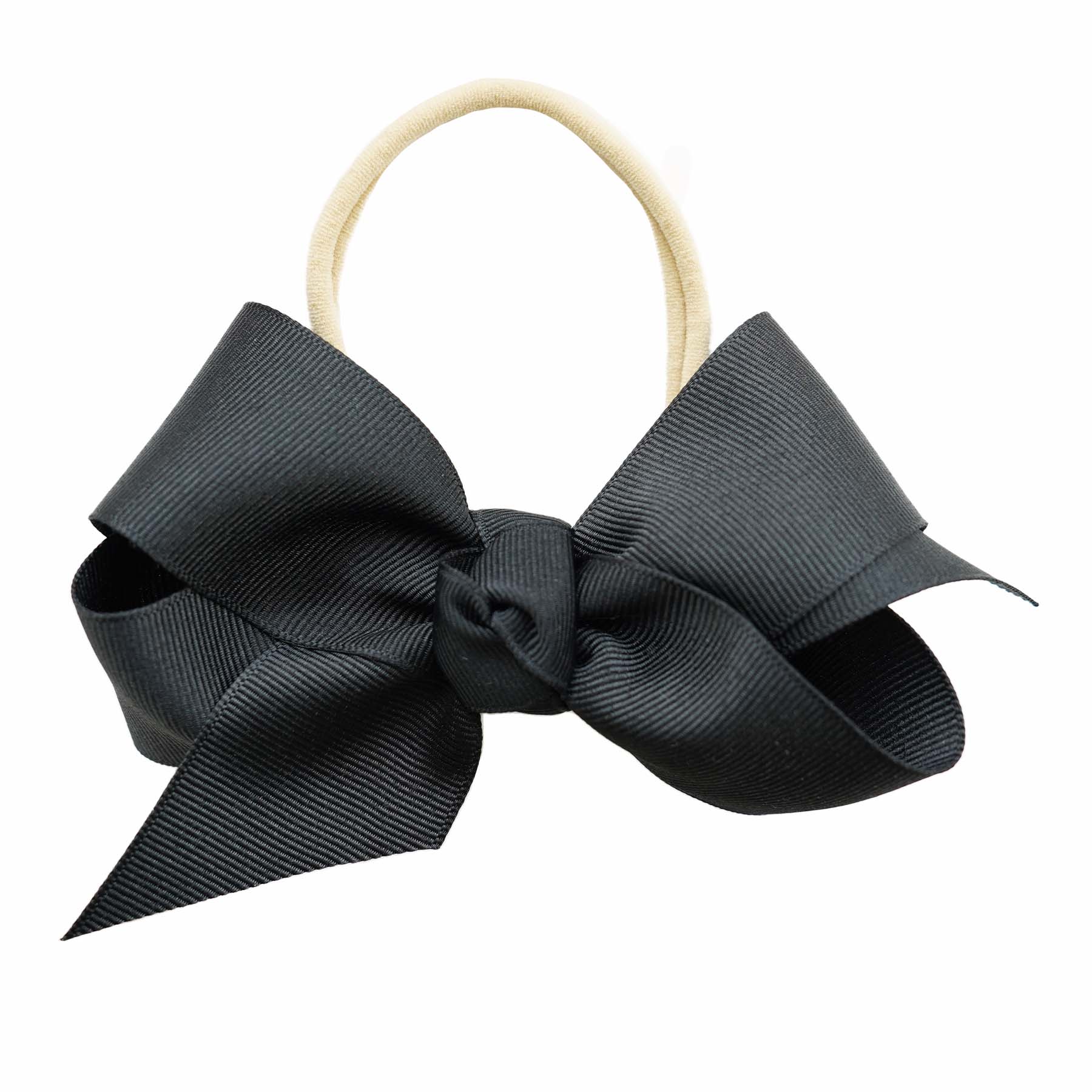 Ribbon Bow Headband | Black