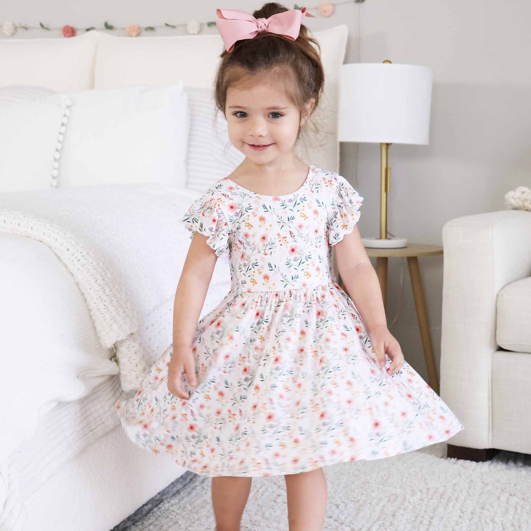 Ruffle Twirl Dress | Winnie's Wildflowers