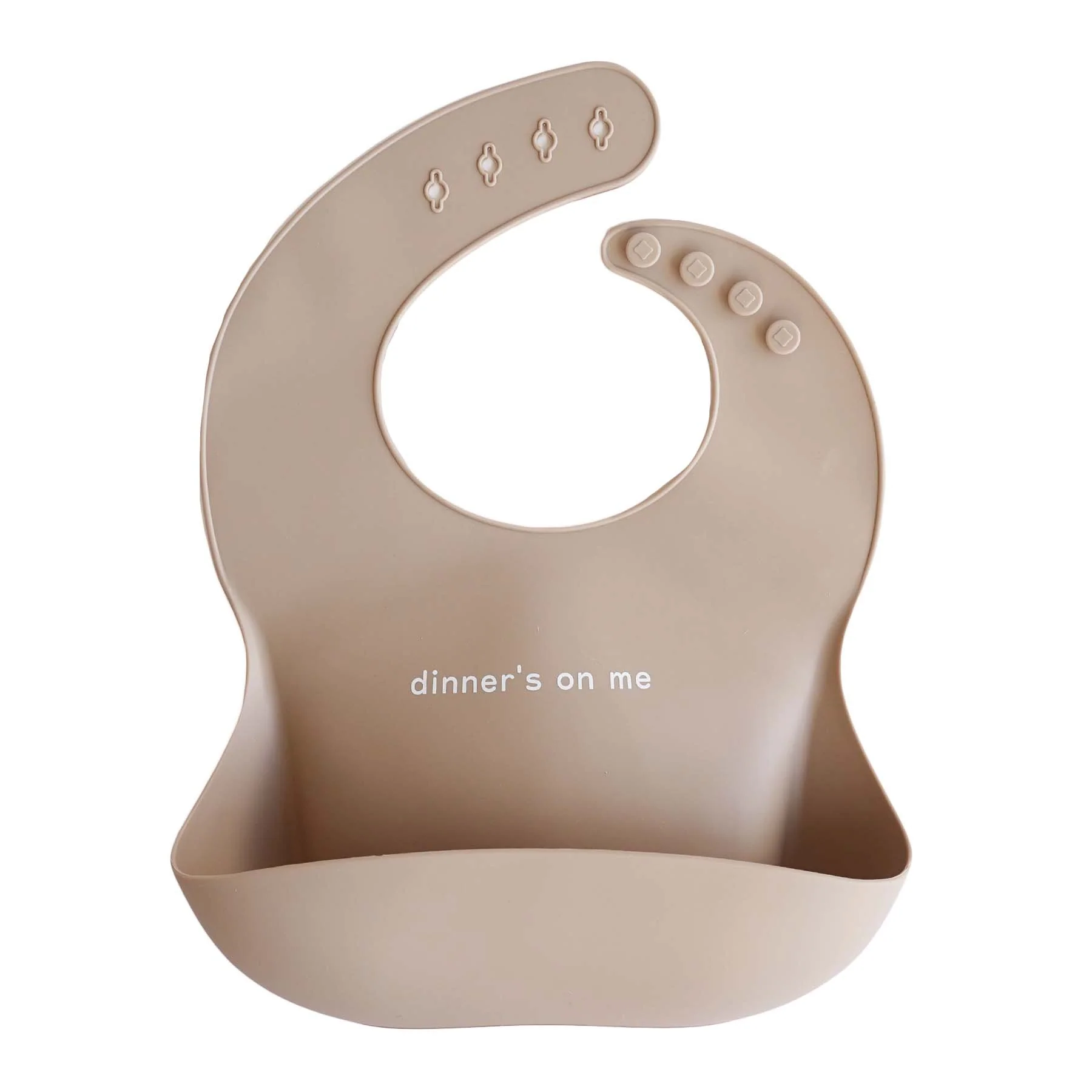 Silicone Baby Bib | Dinner's On Me