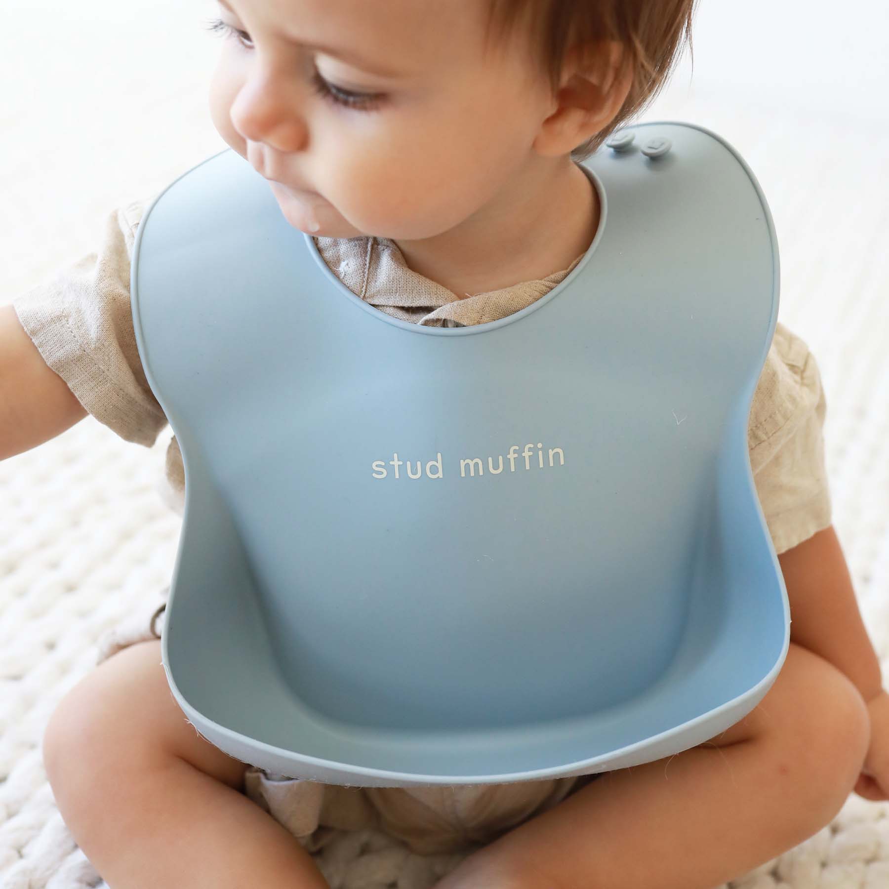 Silicone Baby Bib | Stud Muffin