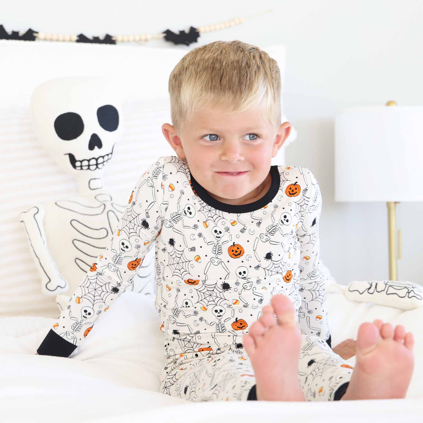 Silly Skellies Two Piece Pajama Set