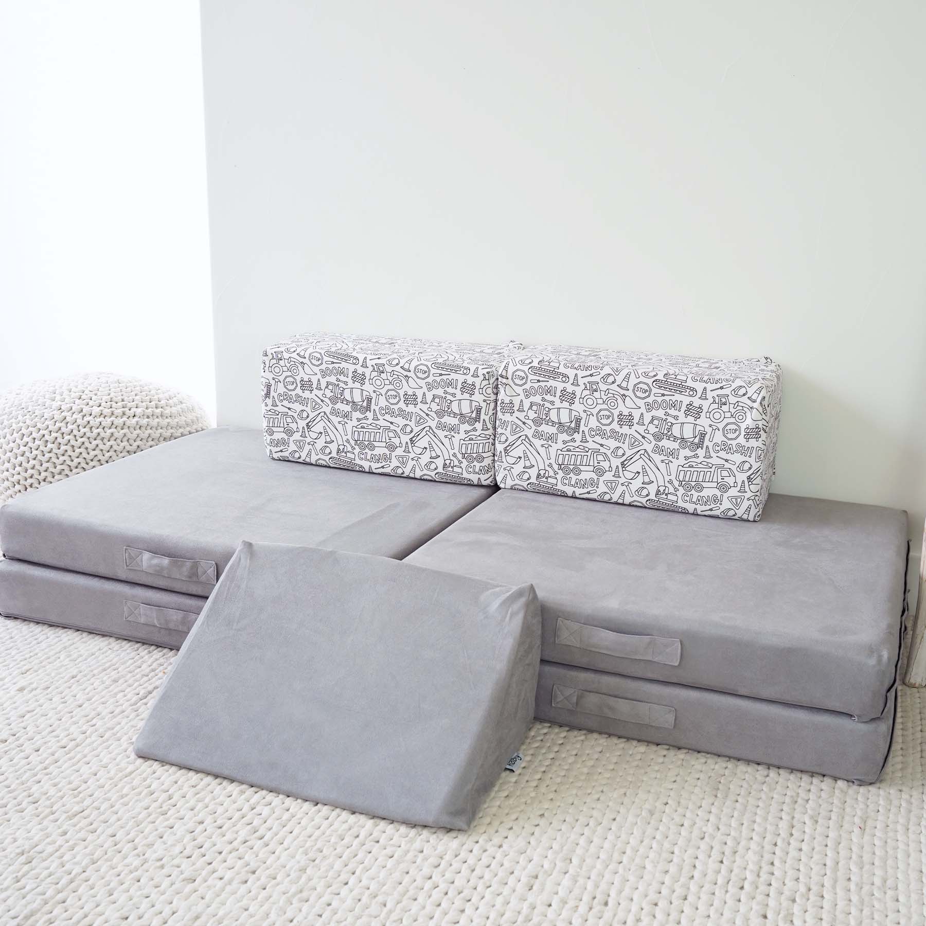 The Figgy Play Couch (7 pc) with Wedge X Caden Lane
