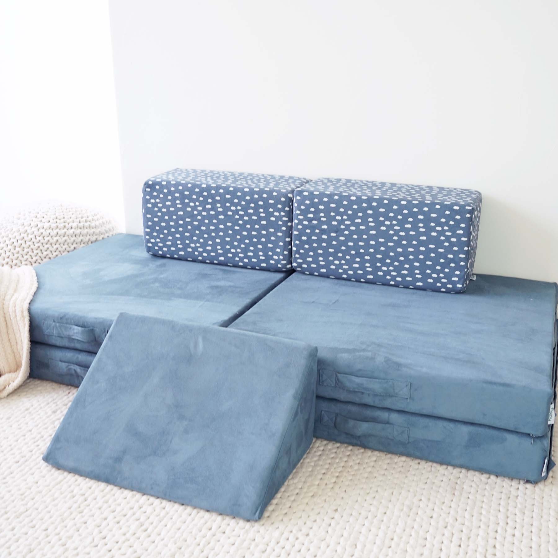 The Figgy Play Couch (7 pc) with Wedge X Caden Lane
