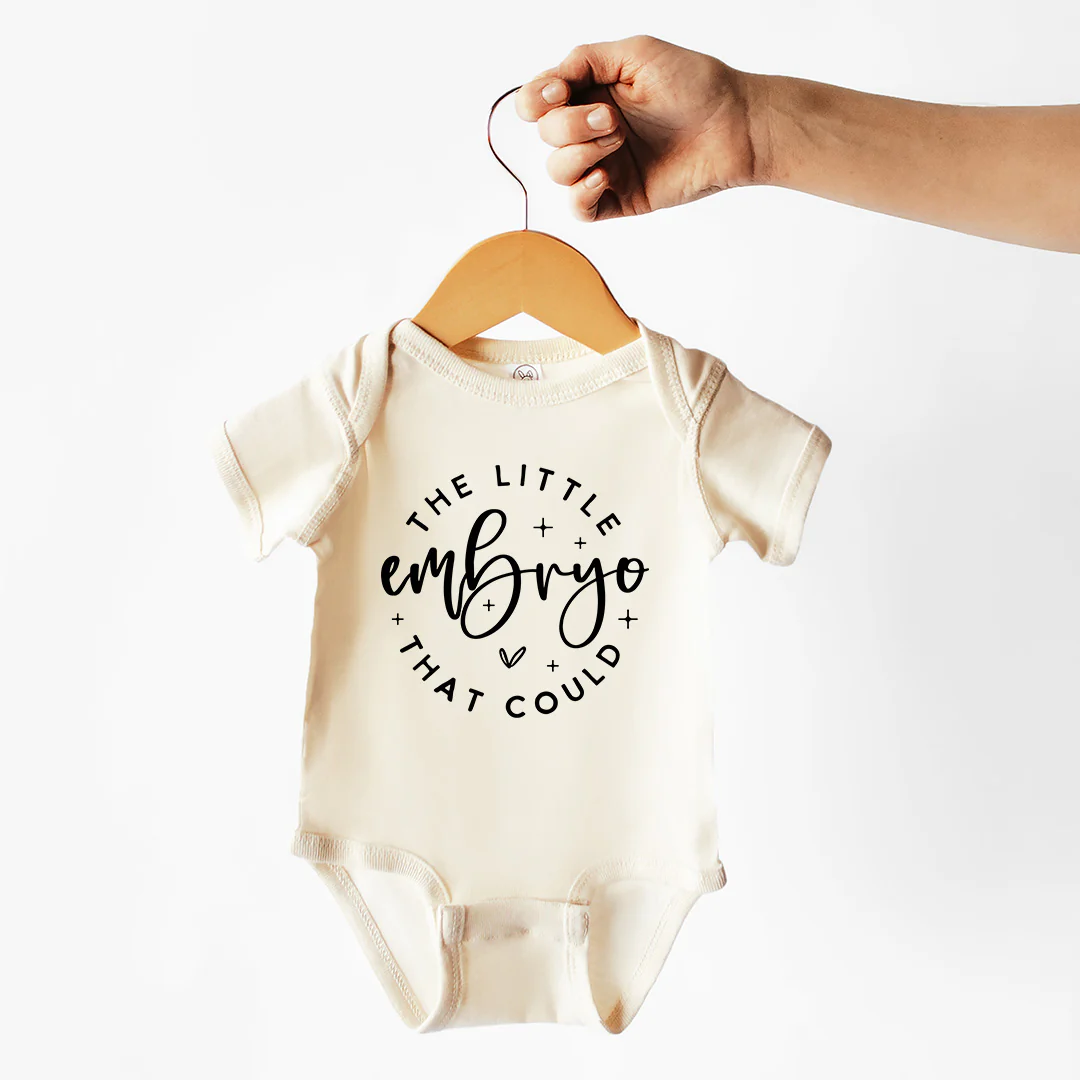 The Little Embryo That Could Graphic Bodysuit | Natural