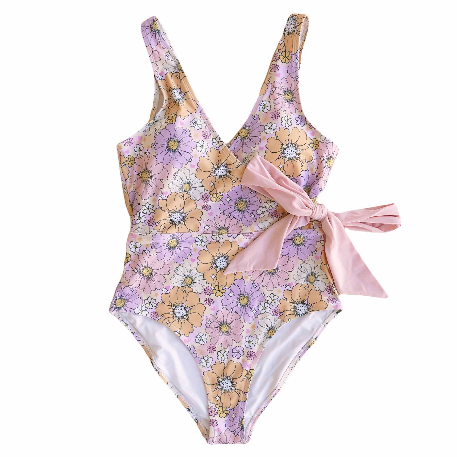 Women's Criss Cross One-Piece Swimsuit | All Prints