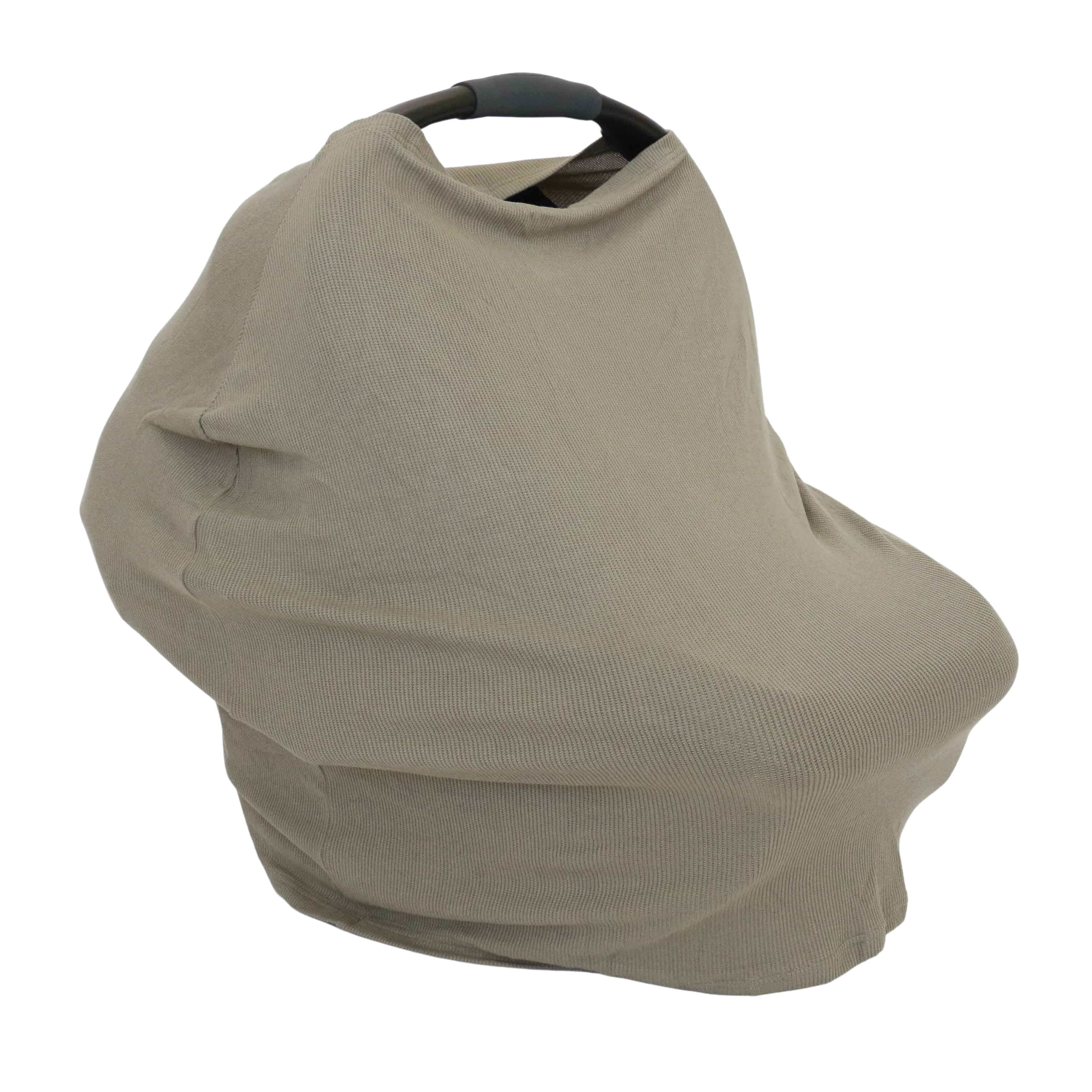 Eucalyptus Bamboo Waffle Multi-Use Stretchy Car Seat & Nursing Cover