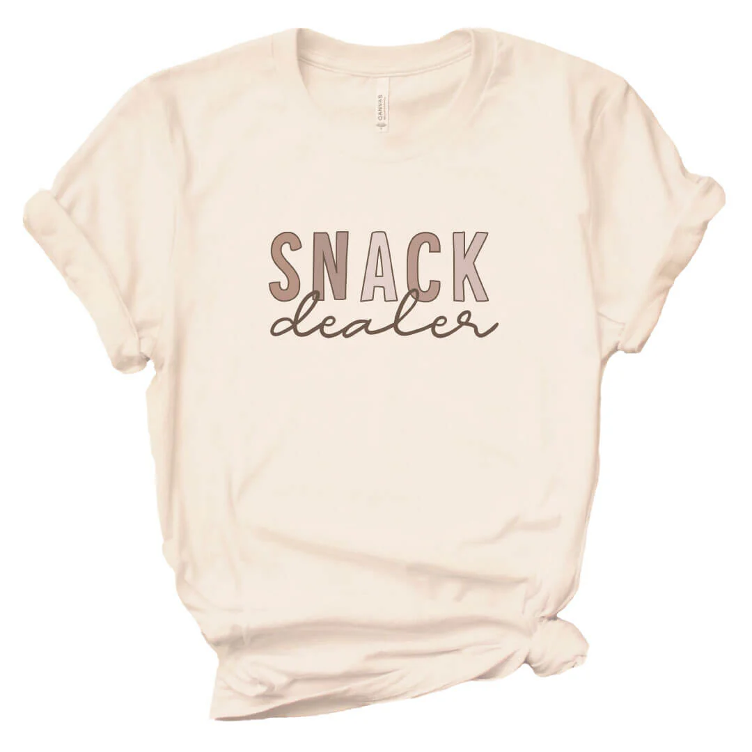 Snack Dealer Neutral Graphic Tee | Ivory