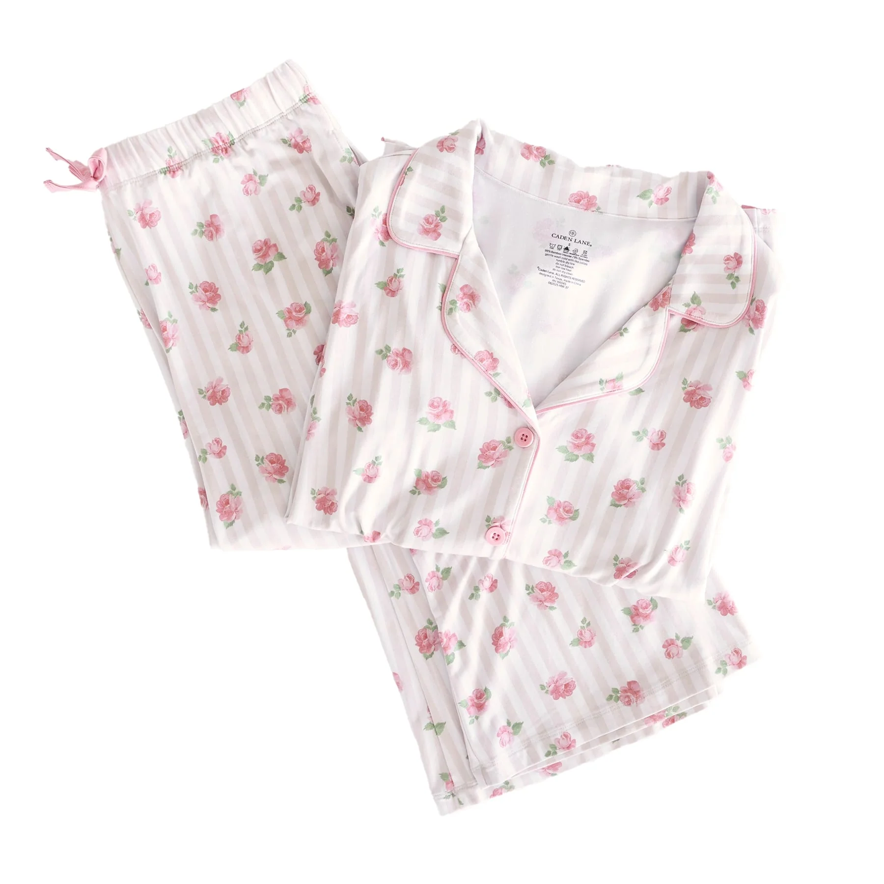 Women's Two Piece Flare Lounge Set | Rosy & Cozy