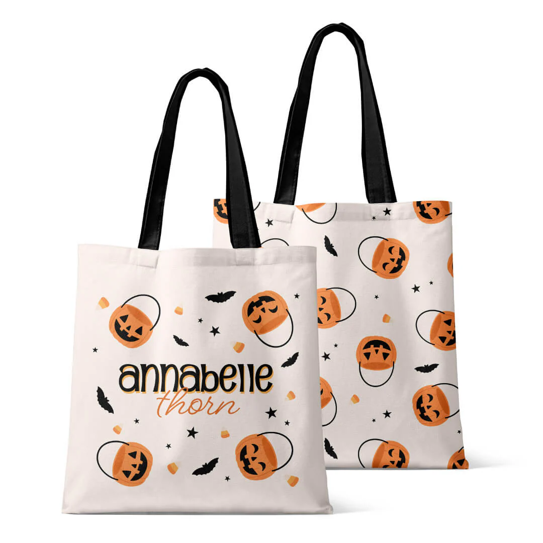 Personalized Trick Or Treat Bags | Trick or Treat