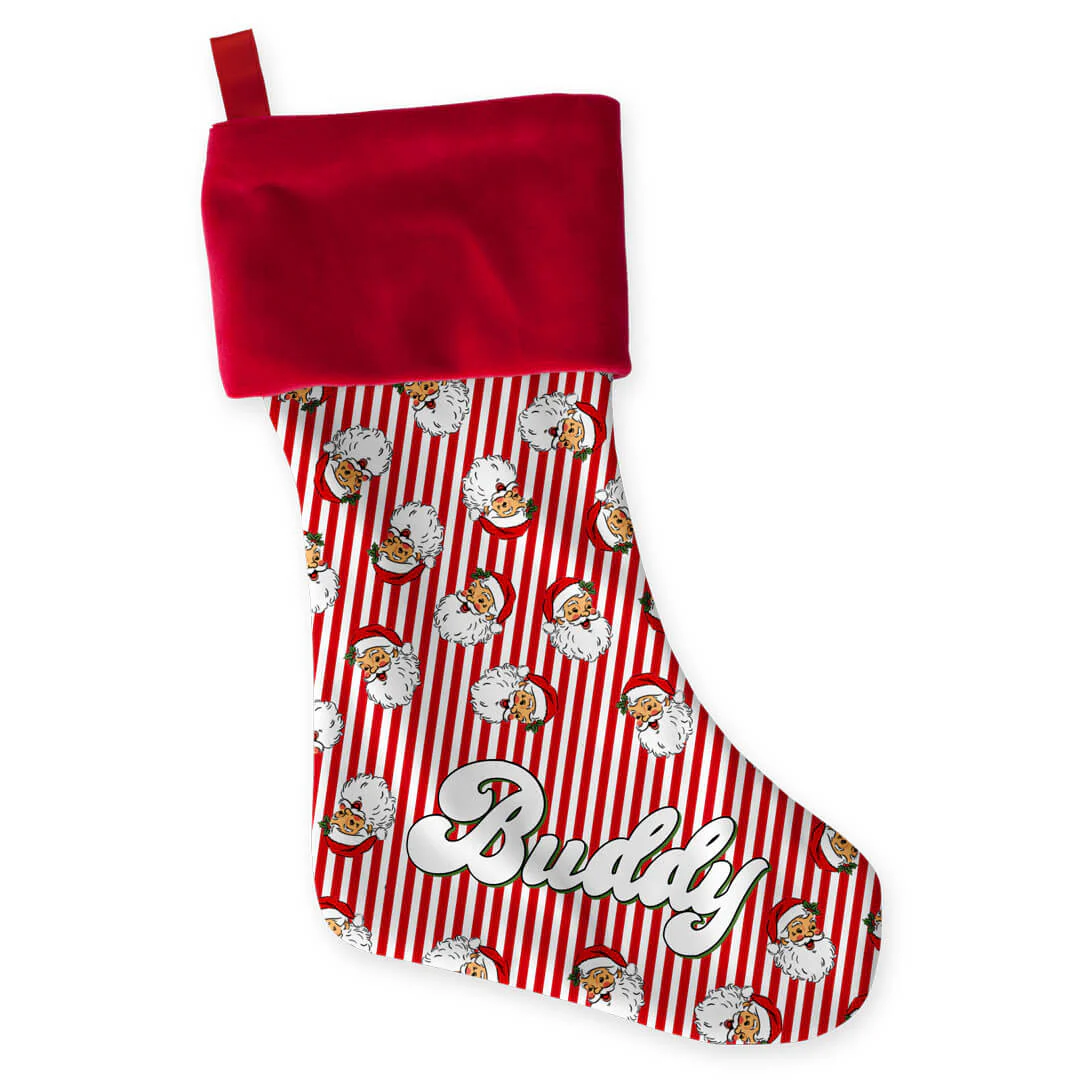 Personalized Stocking | Santa Claus Lane