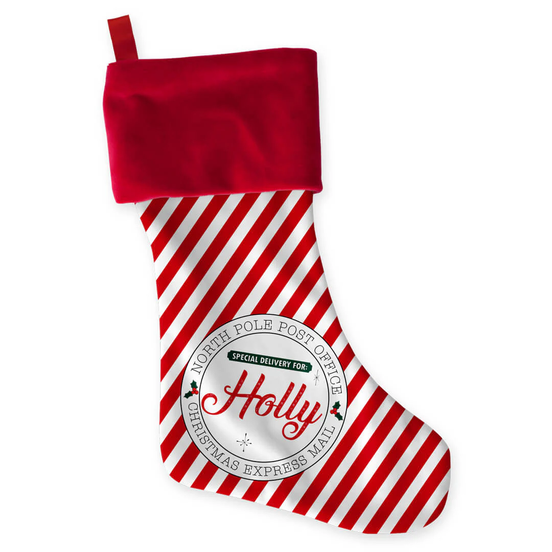 Personalized Stocking | North Pole Delivery