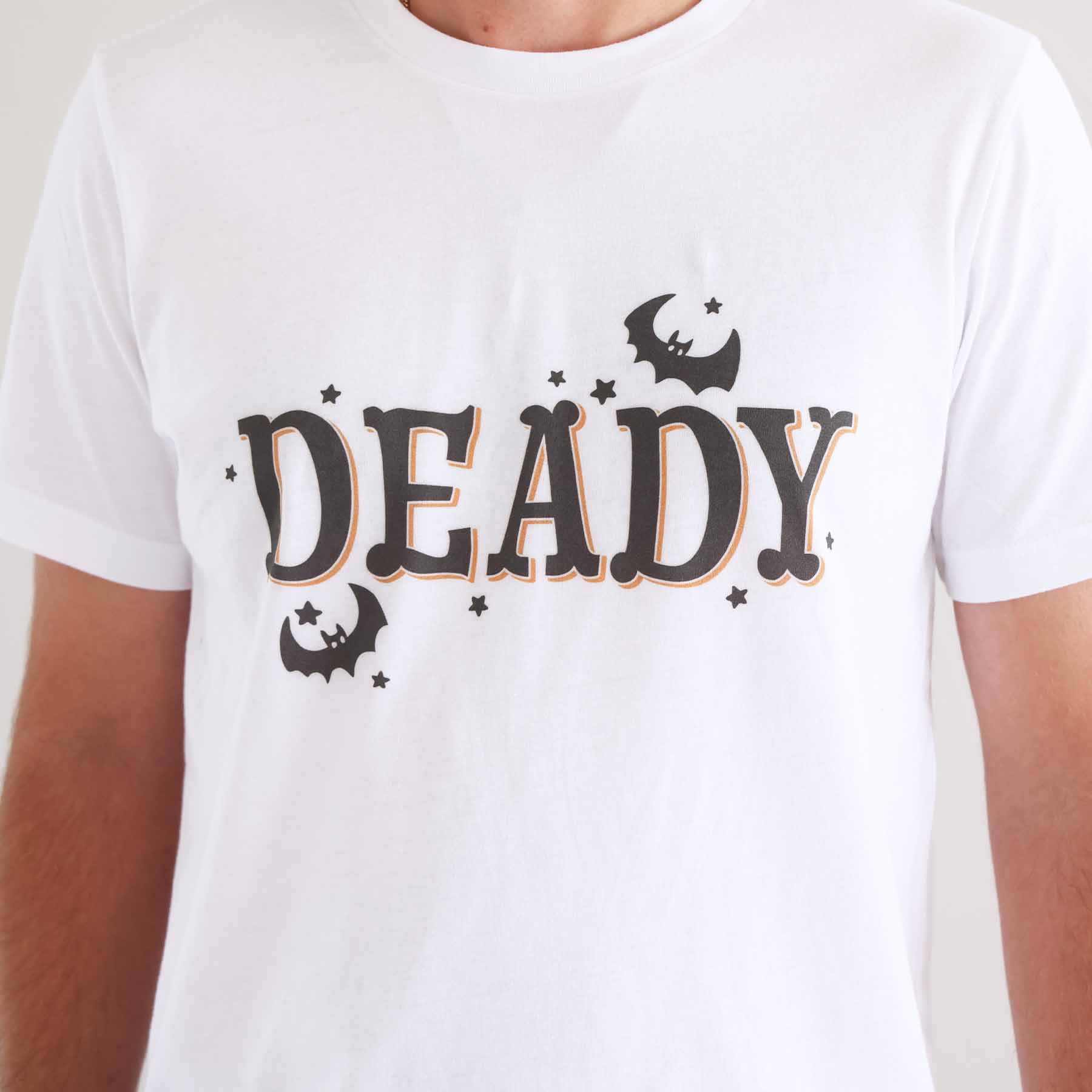 Deady Adult Graphic Tee | White