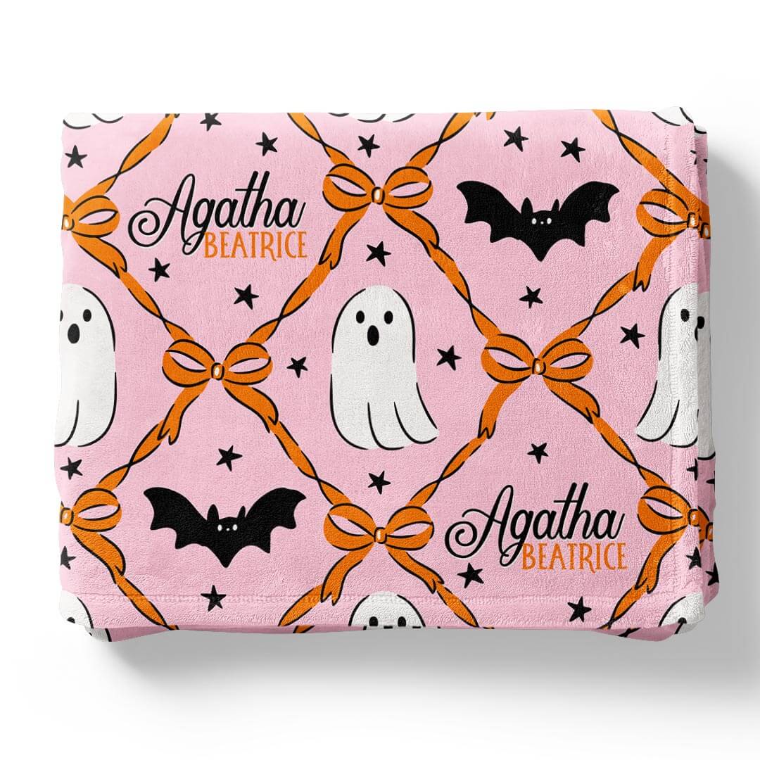 Boo Babes Personalized Kids Blanket