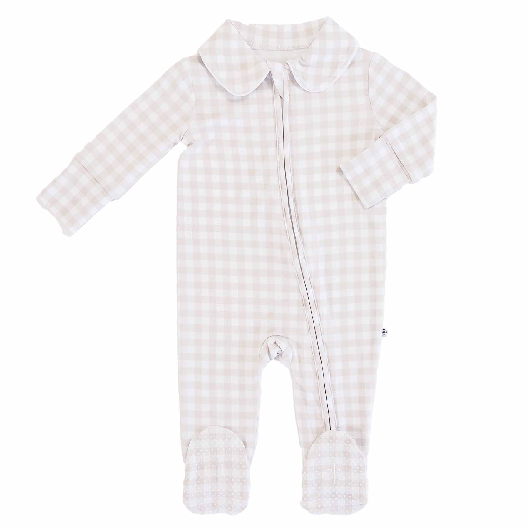 5032-peter-pan-collar-zipper-footie-taupe-gingham-1.jpg